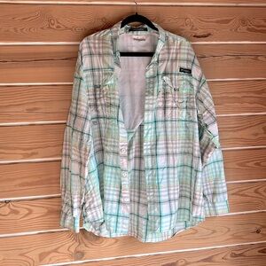 Columbia men’s super Bahama pfg fishing shirt XL